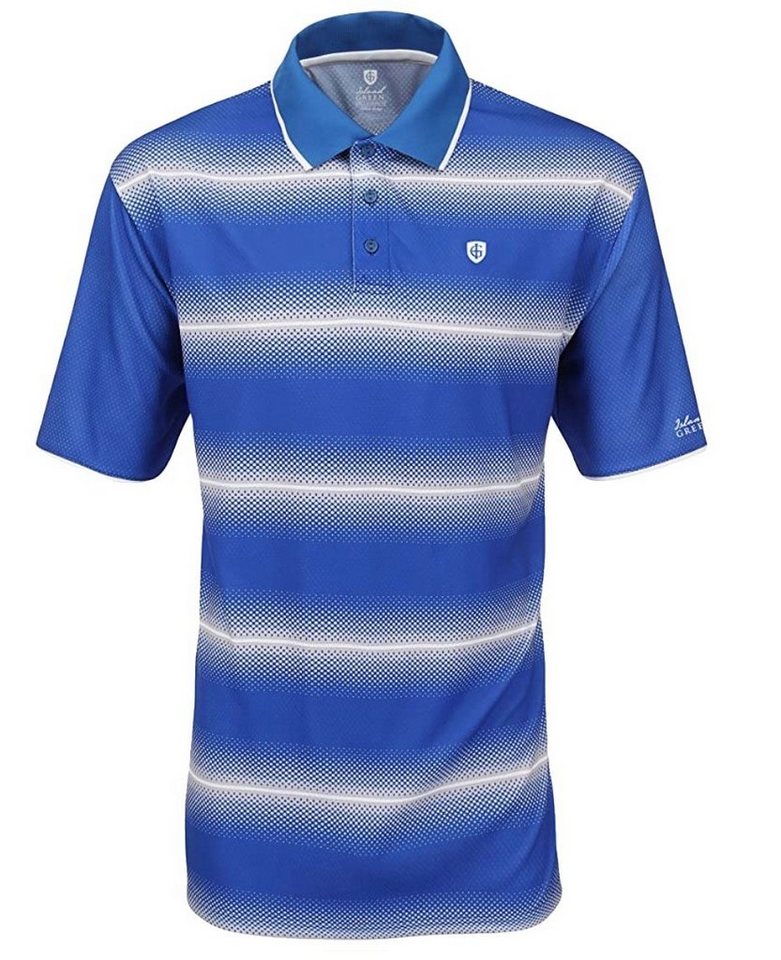 ISLAND GREEN Poloshirt Poloshirt Golfshirt Herren modisches T-Shirt Tennis Shirt Golf-Polo Funktionsmaterial mit Knopfleiste ISLAND GREEN Poloshirt Poloshirt Golfshirt Herren modisches T-Shirt Tennis Shirt Golf-Polo Funktionsmaterial mit Knopfleiste von ISLAND GREEN
