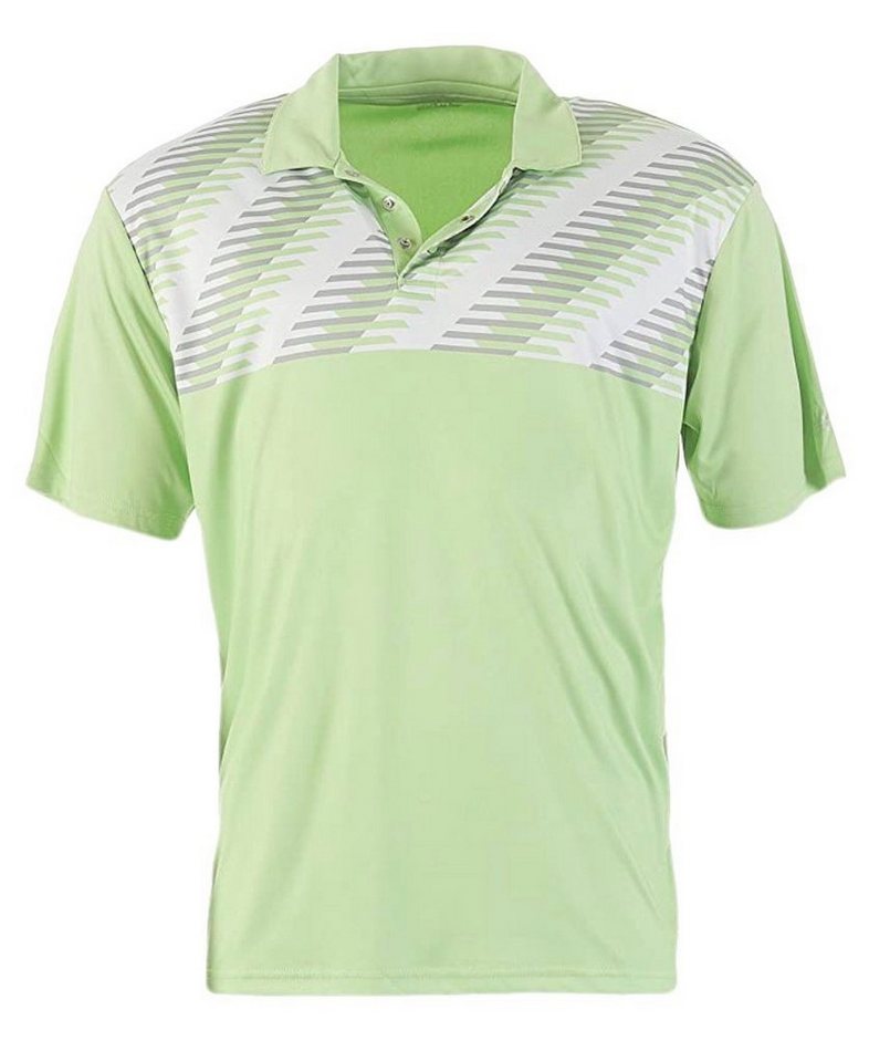 ISLAND GREEN Poloshirt Poloshirt Golfshirt Herren modisches T-Shirt Tennis Shirt Golf-Polo Funktionsmaterial mit Knopfleiste ISLAND GREEN Poloshirt Poloshirt Golfshirt Herren modisches T-Shirt Tennis Shirt Golf-Polo Funktionsmaterial mit Knopfleiste von ISLAND GREEN