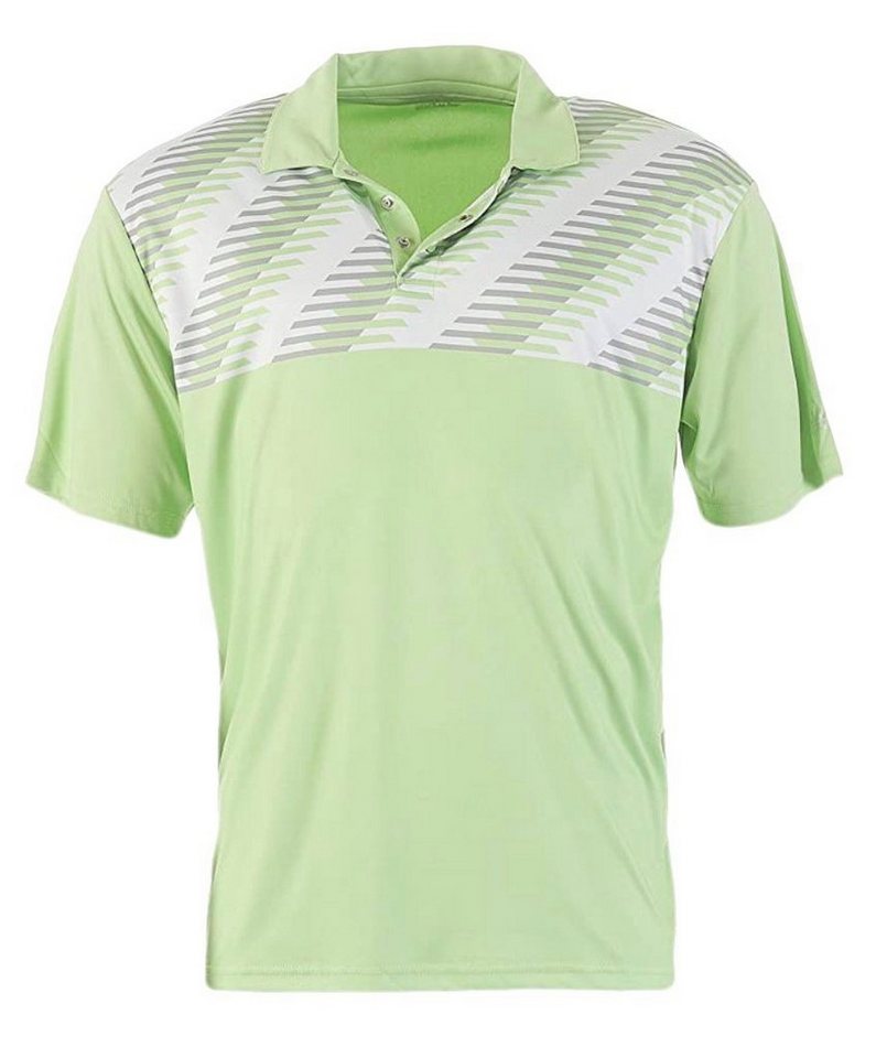 ISLAND GREEN Poloshirt Herren Poloshirt atmungsaktives Hightech-Material von ISLAND GREEN