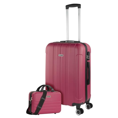 ITACA - Gepäck-Sets, Reisekoffer, Reisekoffer Set, Kofferset, Hartschalenkoffer, Trolley-Set, Luggage - Große Auswahl an Koffer & Trolleys für Jede Reise!, Erdbeere ITACA - Gepäck-Sets, Reisekoffer, Reisekoffer Set, Kofferset, Hartschalenkoffer, Trolley-Set, Luggage - Große Auswahl an Koffer & Trolleys für Jede Reise!, Erdbeere von ITACA