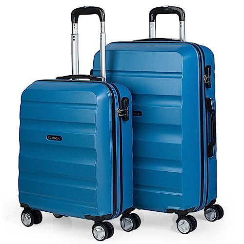 ITACA - Gepäck-Sets, Reisekoffer, Reisekoffer Set, Kofferset, Hartschalenkoffer, Trolley-Set, Luggage - Große Auswahl an Koffer & Trolleys für Jede Reise!, Blau ITACA - Gepäck-Sets, Reisekoffer, Reisekoffer Set, Kofferset, Hartschalenkoffer, Trolley-Set, Luggage - Große Auswahl an Koffer & Trolleys für Jede Reise!, Blau von ITACA