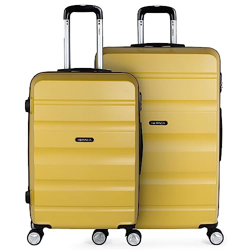 ITACA - Gepäck-Sets, Reisekoffer, Reisekoffer Set, Kofferset, Hartschalenkoffer, Trolley-Set, Luggage - Große Auswahl an Koffer & Trolleys für Jede Reise!, Senf ITACA - Gepäck-Sets, Reisekoffer, Reisekoffer Set, Kofferset, Hartschalenkoffer, Trolley-Set, Luggage - Große Auswahl an Koffer & Trolleys für Jede Reise!, Senf von ITACA