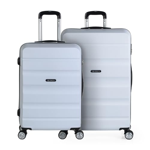 ITACA - Gepäck-Sets, Reisekoffer, Reisekoffer Set, Kofferset, Hartschalenkoffer, Trolley-Set, Luggage - Große Auswahl an Koffer & Trolleys für Jede Reise! T71616, Weiss von ITACA