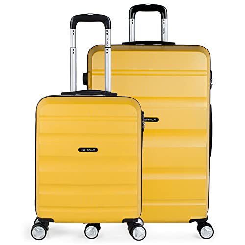 ITACA - Gepäck-Sets, Reisekoffer, Reisekoffer Set, Kofferset, Hartschalenkoffer, Trolley-Set, Luggage - Große Auswahl an Koffer & Trolleys für Jede Reise! T71617, Mostaza ITACA - Gepäck-Sets, Reisekoffer, Reisekoffer Set, Kofferset, Hartschalenkoffer, Trolley-Set, Luggage - Große Auswahl an Koffer & Trolleys für Jede Reise! T71617, Mostaza von ITACA
