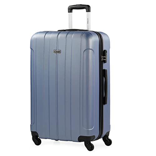 ITACA - Koffer Groß 4 Räder Großer Koffer Leichte - Reisekoffer mit Rollen Groß. Reisekoffer Groß für Flugzeuge Koffer Hartschale mit Geprüftem Schloss - Trolley, Malve ITACA - Koffer Groß 4 Räder Großer Koffer Leichte - Reisekoffer mit Rollen Groß. Reisekoffer Groß für Flugzeuge Koffer Hartschale mit Geprüftem Schloss - Trolley, Malve von ITACA