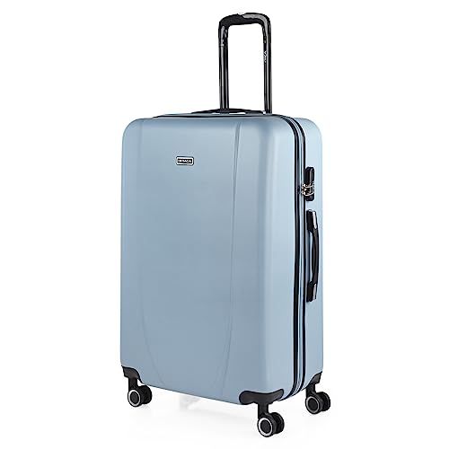 ITACA - Maletas Grandes de Viaje: Maleta Grande 23 Kilos, Maleta Viaje Grande, Maleta De Viaje para Todas Tus Aventuras. Material ABS Resistente y Ligera, Azul Claro ITACA - Maletas Grandes de Viaje: Maleta Grande 23 Kilos, Maleta Viaje Grande, Maleta De Viaje para Todas Tus Aventuras. Material ABS Resistente y Ligera, Azul Claro von ITACA