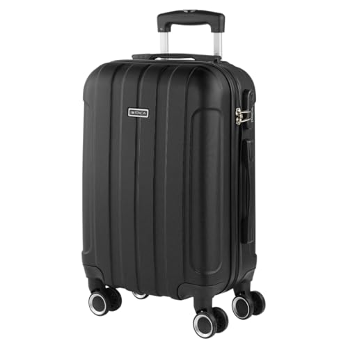 ITACA - Handgepäck Koffer Trolley - Reisekoffer Mit Rollen und Reisekoffer Hartschalenkoffer für Vielreisende. Koffer Schwarz ITACA - Handgepäck Koffer Trolley - Reisekoffer Mit Rollen und Reisekoffer Hartschalenkoffer für Vielreisende. Koffer Schwarz von ITACA