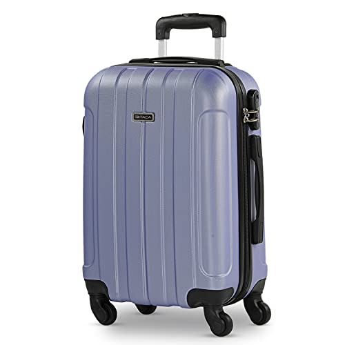ITACA - Handgepäck Koffer Trolley - Reisekoffer Mit Rollen und Reisekoffer Hartschalenkoffer für Vielreisende. Koffer Malve ITACA - Handgepäck Koffer Trolley - Reisekoffer Mit Rollen und Reisekoffer Hartschalenkoffer für Vielreisende. Koffer Malve von ITACA