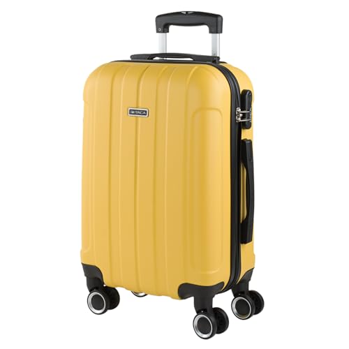 ITACA - Handgepäck Koffer Trolley - Reisekoffer Mit Rollen und Reisekoffer Hartschalenkoffer für Vielreisende. Koffer Gelb ITACA - Handgepäck Koffer Trolley - Reisekoffer Mit Rollen und Reisekoffer Hartschalenkoffer für Vielreisende. Koffer Gelb von ITACA