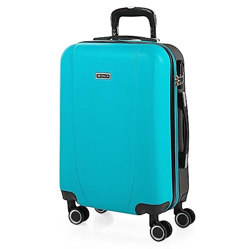 ITACA - Maleta Cabina. Maletas de Viaje Cabina 55x40x20. Maleta de Cabina. Trolley Cabina. Maletas de Cabina, Turquesa-Antracita ITACA - Maleta Cabina. Maletas de Viaje Cabina 55x40x20. Maleta de Cabina. Trolley Cabina. Maletas de Cabina, Turquesa-Antracita von ITACA
