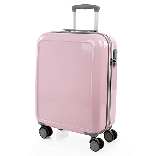 ITACA - Koffer Klein Handgepäck - Handgepäck Koffer 4 Rollen - Koffer handgepäck 55x40x20 Leicht und Robust - Reisekoffer Klein - Hartschalenkoffer Klein mit Zahlenschloss, Rosa ITACA - Koffer Klein Handgepäck - Handgepäck Koffer 4 Rollen - Koffer handgepäck 55x40x20 Leicht und Robust - Reisekoffer Klein - Hartschalenkoffer Klein mit Zahlenschloss, Rosa von ITACA