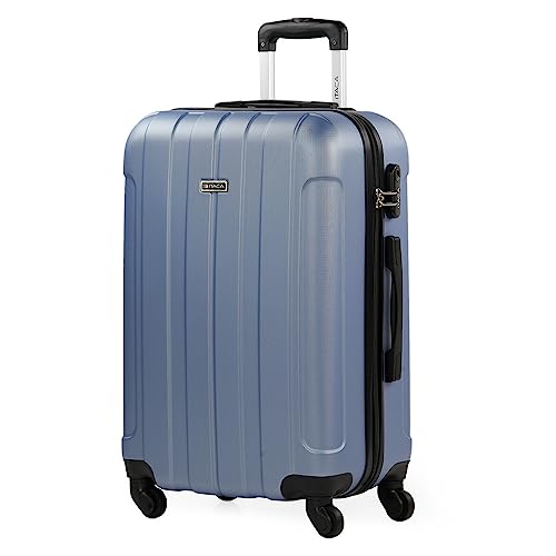 ITACA - Koffer Groß, Koffer Mittelgroß, Hartschalenkoffer M - Robuster Hartschalenkoffer & Koffer & Trolleys mit 4 Rollen, ideal als Reisekoffer für Jede Reise, Malve ITACA - Koffer Groß, Koffer Mittelgroß, Hartschalenkoffer M - Robuster Hartschalenkoffer & Koffer & Trolleys mit 4 Rollen, ideal als Reisekoffer für Jede Reise, Malve von ITACA