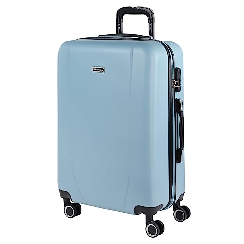 ITACA - Maletas Medianas - Maleta Mediana 4 Ruedas, Maleta Viaje Mediana, Maletas De Viaje, Maleta Mediana. Candado Con combinacion, Azul Claro ITACA - Maletas Medianas - Maleta Mediana 4 Ruedas, Maleta Viaje Mediana, Maletas De Viaje, Maleta Mediana. Candado Con combinacion, Azul Claro von ITACA