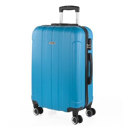 ITACA - Koffer Groß, Koffer Mittelgroß, Hartschalenkoffer M - Robuster Hartschalenkoffer & Koffer & Trolleys mit 4 Rollen, ideal als Reisekoffer für Jede Reise, Türkis ITACA - Koffer Groß, Koffer Mittelgroß, Hartschalenkoffer M - Robuster Hartschalenkoffer & Koffer & Trolleys mit 4 Rollen, ideal als Reisekoffer für Jede Reise, Türkis von ITACA