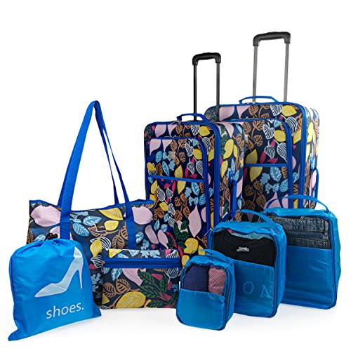 ITACA - Koffer & Trolleys Trolley Set Reisekoffer Set Reisekoffer Mit Rollen Groß. Gepäck Sets, Bläulich ITACA - Koffer & Trolleys Trolley Set Reisekoffer Set Reisekoffer Mit Rollen Groß. Gepäck Sets, Bläulich von ITACA