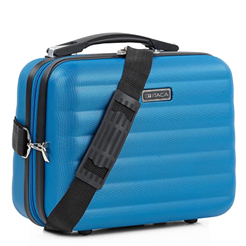 ITACA - Kosmetikkoffer Hartschale Groß, Beautycase Damen, Trolley & Handgepäck Koffer: Beauty Case Hartschale, Kosmetik Koffer, Kosmetiktasche Groß - Ideal für Reisen!, Blau ITACA - Kosmetikkoffer Hartschale Groß, Beautycase Damen, Trolley & Handgepäck Koffer: Beauty Case Hartschale, Kosmetik Koffer, Kosmetiktasche Groß - Ideal für Reisen!, Blau von ITACA