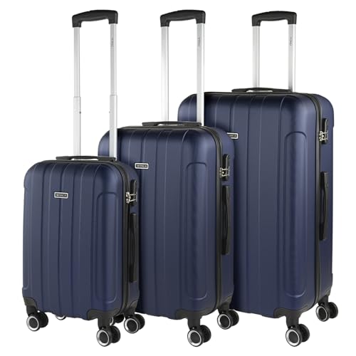 ITACA - Gepäck-Sets, Reisekoffer, Reisekoffer Set, Kofferset, Hartschalenkoffer, Trolley-Set, Luggage - Große Auswahl an Koffer & Trolleys für Jede Reise!, Marine Blau ITACA - Gepäck-Sets, Reisekoffer, Reisekoffer Set, Kofferset, Hartschalenkoffer, Trolley-Set, Luggage - Große Auswahl an Koffer & Trolleys für Jede Reise!, Marine Blau von ITACA