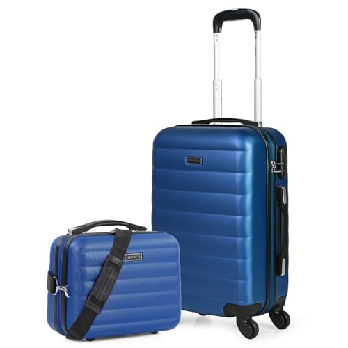 ITACA - Maletas de Viaje Juego Maletas 4 Ruedas - Juego de Maletas de Viaje - Juego Maletas de Viaje Ligeras. Candado de combinacion, Azul ITACA - Maletas de Viaje Juego Maletas 4 Ruedas - Juego de Maletas de Viaje - Juego Maletas de Viaje Ligeras. Candado de combinacion, Azul von ITACA