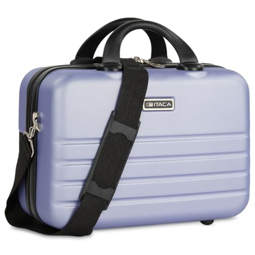 ITACA - Kosmetikkoffer Hartschale Groß, Beautycase Damen, Trolley & Handgepäck Koffer: Beauty Case Hartschale, Kosmetik Koffer, Kosmetiktasche Groß - Ideal für Reisen!, Malve ITACA - Kosmetikkoffer Hartschale Groß, Beautycase Damen, Trolley & Handgepäck Koffer: Beauty Case Hartschale, Kosmetik Koffer, Kosmetiktasche Groß - Ideal für Reisen!, Malve von ITACA