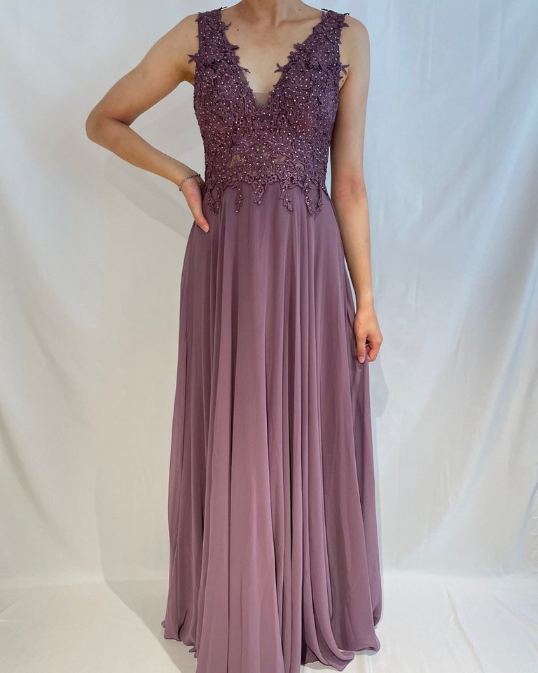 ITALY VIBES Maxikleid - Abendkleid LANA - Maxikleid - Kleid mit Strass - ONE SIZE passt hier Größe S - L von ITALY VIBES