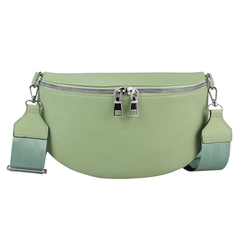 Damen Tasche Crossbody Gürteltasche Brusttasche Umhängetasche Bodybag Hüfttasche Crossover Bauchtasche Schultertasche Handytasche Kunstleder Mint Damen Tasche Crossbody Gürteltasche Brusttasche Umhängetasche Bodybag Hüfttasche Crossover Bauchtasche Schultertasche Handytasche Kunstleder Mint von ITALYSHOP24