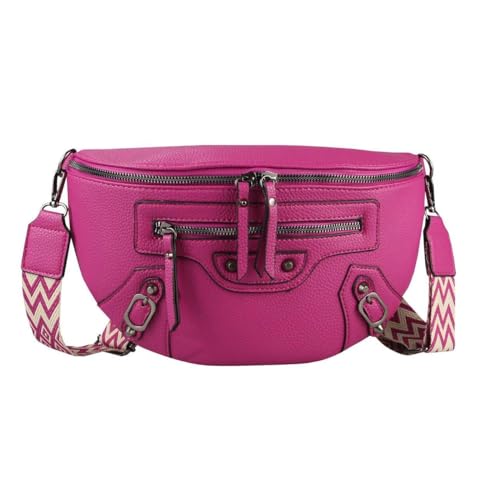 Damen Tasche Gürteltasche Umhängetasche Bodybag Brusttasche Muster Gürtel Bauchtasche Crossbody Hüfttasche Crossover Schultertasche Handytasche Leder Optik Pink Damen Tasche Gürteltasche Umhängetasche Bodybag Brusttasche Muster Gürtel Bauchtasche Crossbody Hüfttasche Crossover Schultertasche Handytasche Leder Optik Pink von ITALYSHOP24