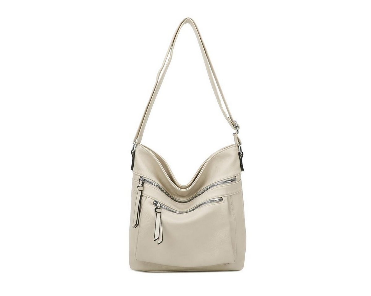 ITALYSHOP24 Schultertasche Damen Tasche XL Shopper Crossbody Umhängetasche Cross Over Hobo Bag, Henkeltasche, viele Fächer, langes Schultergurt, Reise, Urlaub, Sport ITALYSHOP24 Schultertasche Damen Tasche XL Shopper Crossbody Umhängetasche Cross Over Hobo Bag, Henkeltasche, viele Fächer, langes Schultergurt, Reise, Urlaub, Sport von ITALYSHOP24