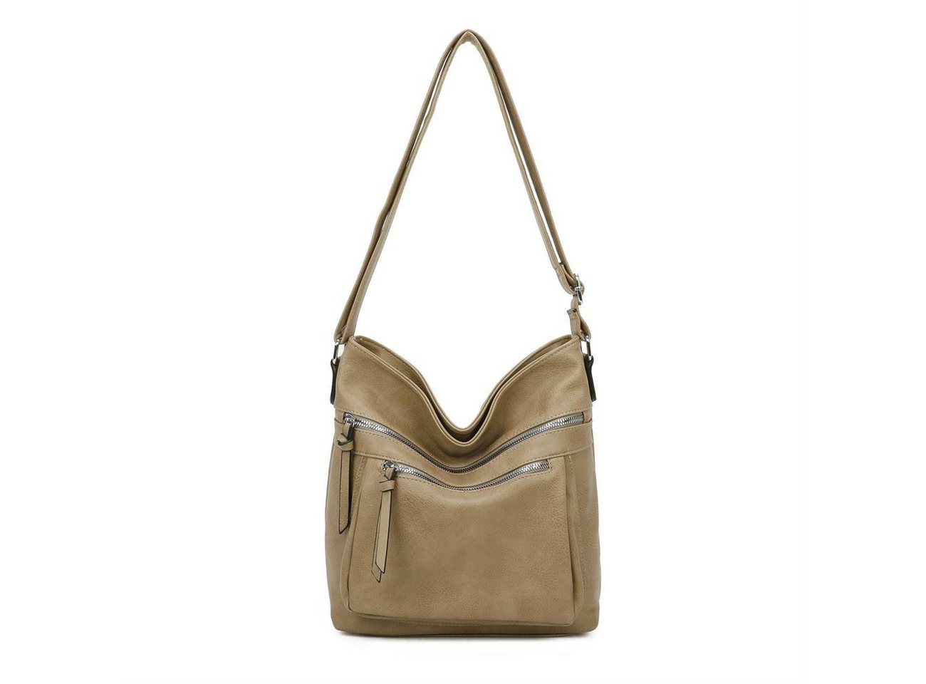 ITALYSHOP24 Schultertasche Damen Tasche XL Shopper Crossbody Umhängetasche Cross Over Hobo Bag, Henkeltasche, viele Fächer, langes Schultergurt, Reise, Urlaub, Sport ITALYSHOP24 Schultertasche Damen Tasche XL Shopper Crossbody Umhängetasche Cross Over Hobo Bag, Henkeltasche, viele Fächer, langes Schultergurt, Reise, Urlaub, Sport von ITALYSHOP24