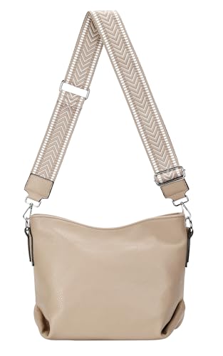 OBC Damen Tasche Shopper Hobo-Bags Crossbody Schultertasche Umhängetasche Handtasche Gürteltasche Crossover Kunst-Leder Rosa OBC Damen Tasche Shopper Hobo-Bags Crossbody Schultertasche Umhängetasche Handtasche Gürteltasche Crossover Kunst-Leder Rosa von ITALYSHOP24