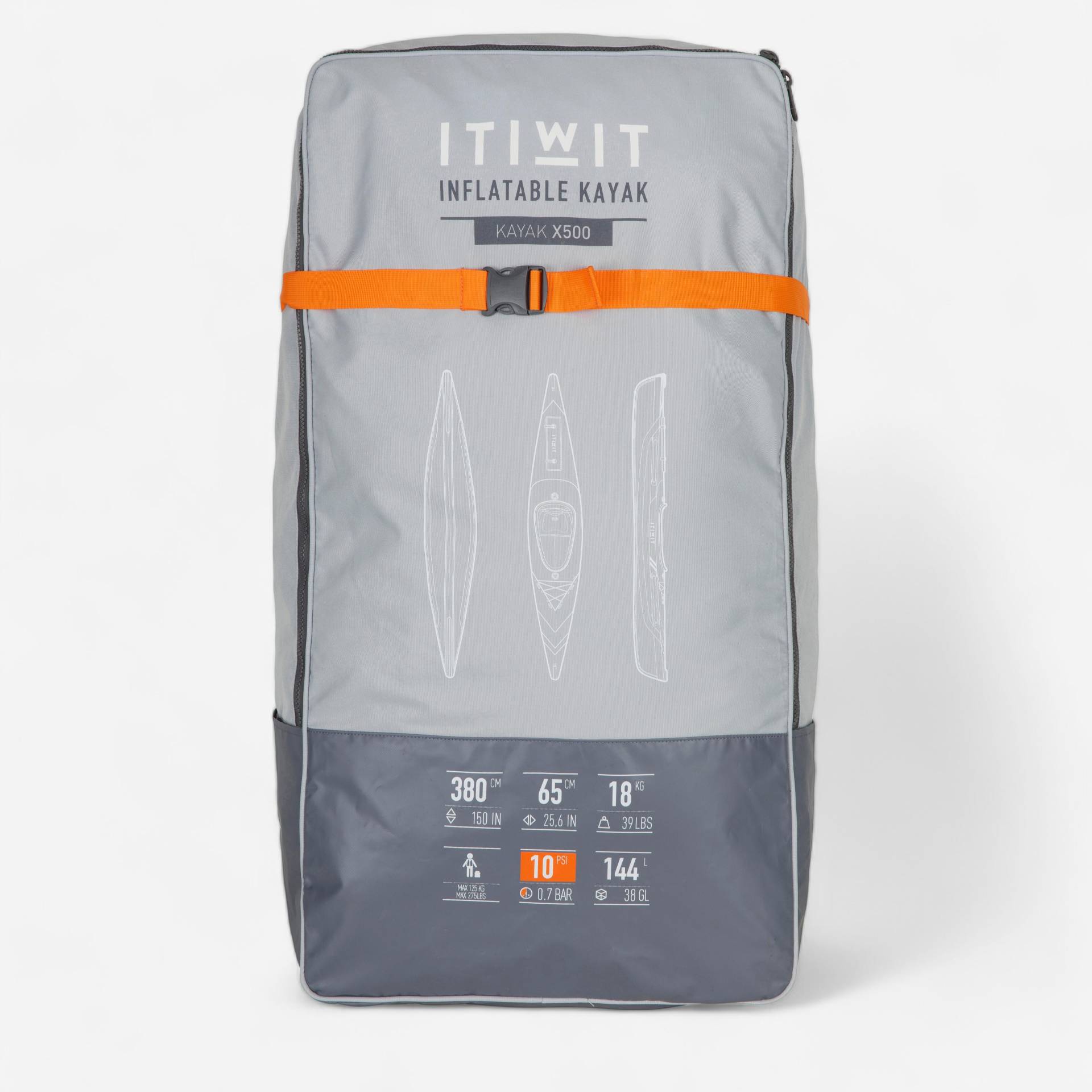 Transport Rucksack für Kajak x500 1-Sitzer Itiwit Transport Rucksack für Kajak x500 1-Sitzer Itiwit von ITIWIT