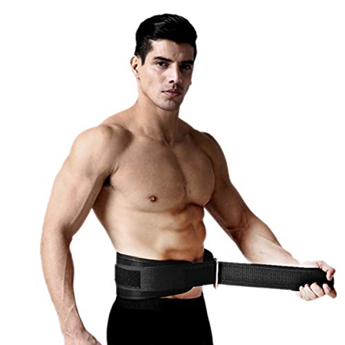 Trainingsgürtel Sport Bauchweggürtel Verstellbarer Gewichthebergürtel für Männer Fitnessgürtel Erwachsene Lendenwirbelstütze Herren Rückenbandage Unterstützung für Bodybuilding Fitness Schwarz L Trainingsgürtel Sport Bauchweggürtel Verstellbarer Gewichthebergürtel für Männer Fitnessgürtel Erwachsene Lendenwirbelstütze Herren Rückenbandage Unterstützung für Bodybuilding Fitness Schwarz L von ITODA