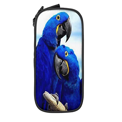 IUBBKI Federmäppchen Federmäppchen Blauer Papagei Hugging Große Kapazität Federmäppchen Federmäppchen Stifteetui College Schule Für Jungen Mädchen IUBBKI Federmäppchen Federmäppchen Blauer Papagei Hugging Große Kapazität Federmäppchen Federmäppchen Stifteetui College Schule Für Jungen Mädchen von IUBBKI