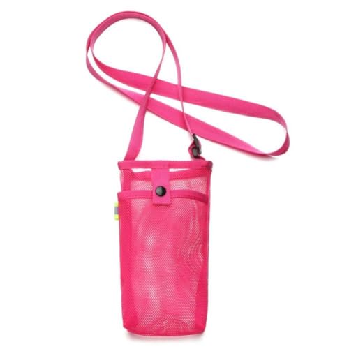 IUYQY Wassertasche mit Gurt, Wassertragetasche, Crossbody-Tasche aus Netzstoff, doppelter Verwendungszweck von IUYQY