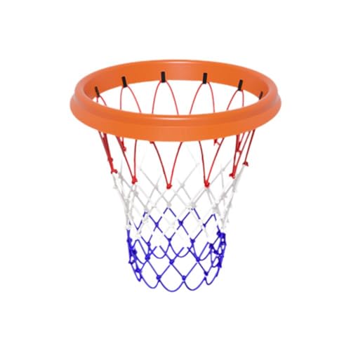 Tragbares Basketballnetz, Basketballkorbnetz, 2024 Upgrade, robuster Basketball-Ersatz, Wurf- und Att-Netz, einfache Installation von IUYQY