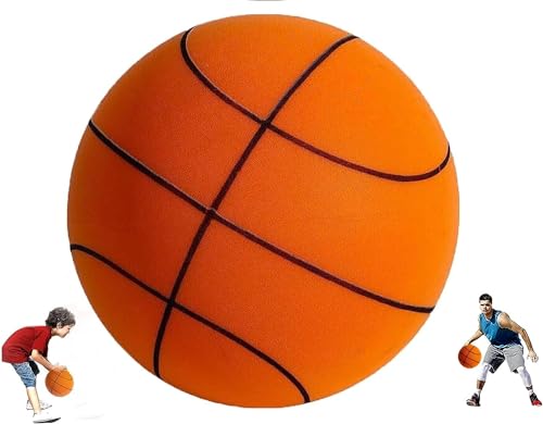 IVMqclicc Handleshh Leiser Basketball, leiser Basketball, Dribbling Indoor, leiser Basketball für den Innenbereich, Schaumstoff-Basketball, leicht zu greifen, leise, hohe Belastbarkeit, IVMqclicc Handleshh Leiser Basketball, leiser Basketball, Dribbling Indoor, leiser Basketball für den Innenbereich, Schaumstoff-Basketball, leicht zu greifen, leise, hohe Belastbarkeit, von IVMqclicc