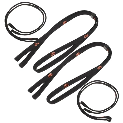 IWOWHERO 4pcs Verstellbare Brillenhalter Lanyards Dekorative Brille Lanyards Hals Hängende Brille Seile von IWOWHERO