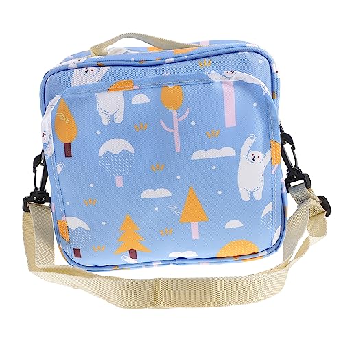 IWOWHERO Eine Schulter Mama Tasche Crossbody-windeltaschen Reisewindel-Organizer-Tasche Mama-Tasche Reisen Wickeltasche Geldbörse Reise Kinderwagen Tragbarer Babywindel-Organizer Nylon von IWOWHERO