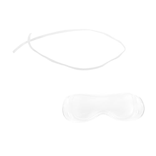 IWOWHERO Faltbare Anti Spray Brille Für Outdoor Aktivitäten Staubdichte Schutzbrille Transparent Ideal Für Brillenträger Und Skibrille Geeignet Optimaler Augenschutz Beim Sport Und von IWOWHERO