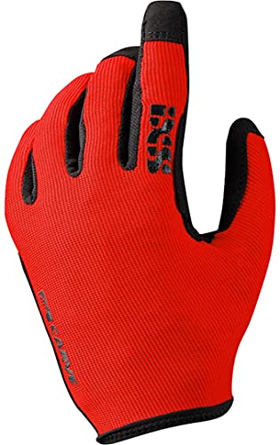 IXS Carve Gloves Fluo red S Handschuhe, rot, S IXS Carve Gloves Fluo red S Handschuhe, rot, S von IXS