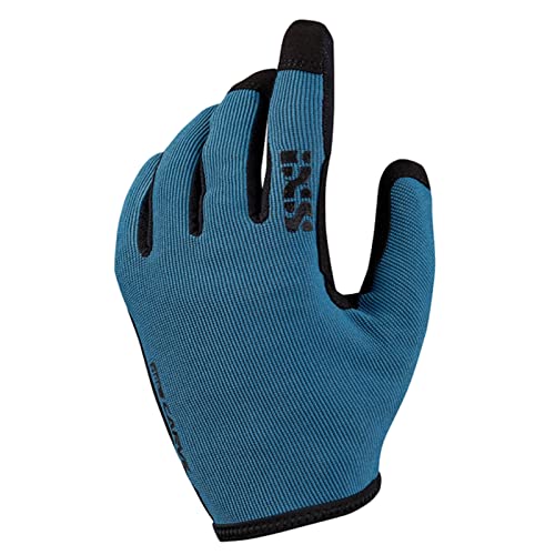 IXS Carve Gloves Ocean L Handschuhe, Erwachsene, Unisex, Blau von IXS