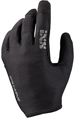 IXS Carve Handschuhe MTB/Cycle/Ebike Jugend Unisex, Schwarz, Kid L von IXS