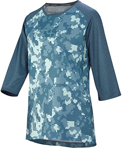 IXS Carve Women Jersey Marine camo 36 Unterhemd, blau von IXS