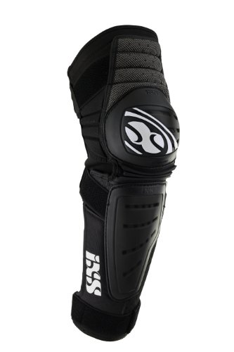 IXS Erwachsene Knee/Shin Guard Cleaver Knie-Und Schienbeinschoner, Schwarz, L von IXS