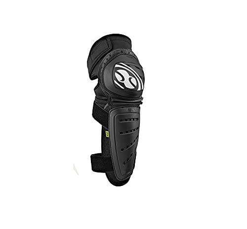 IXS Erwachsene Knee/Shin Guard Mallet Knie-Und Schienbeinschoner, Black, L von IXS