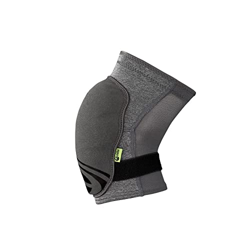 IXS Flow Zip Knee Guard Grey XXL Schutz, Erwachsene, Unisex, Schwarz von IXS