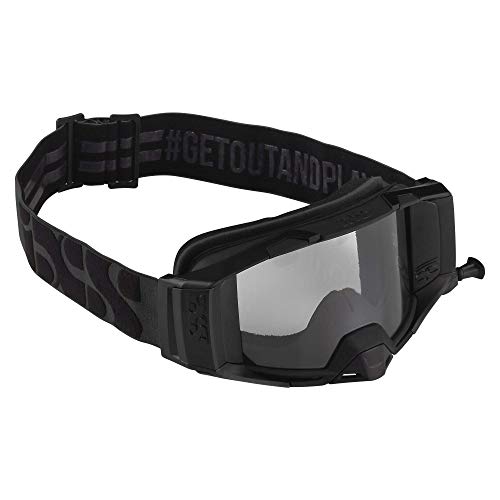 IXS Goggle Trigger+ Roll-Off Black Brille, Schwarz, Einheitsgröße IXS Goggle Trigger+ Roll-Off Black Brille, Schwarz, Einheitsgröße von IXS