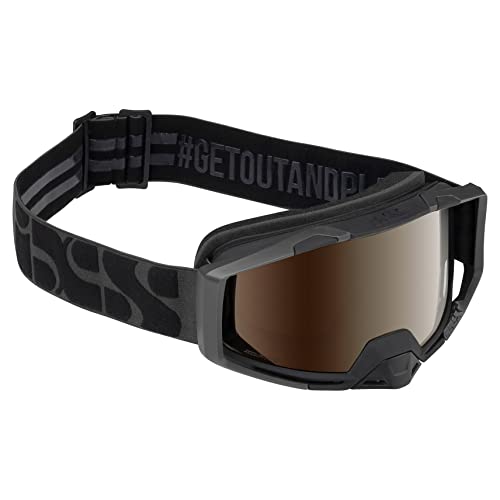 IXS Goggle Trigger+ polarisierte Brille, Einheitsgröße, Unisex, Erwachsene, Schwarz, Einheitsgröße IXS Goggle Trigger+ polarisierte Brille, Einheitsgröße, Unisex, Erwachsene, Schwarz, Einheitsgröße von IXS