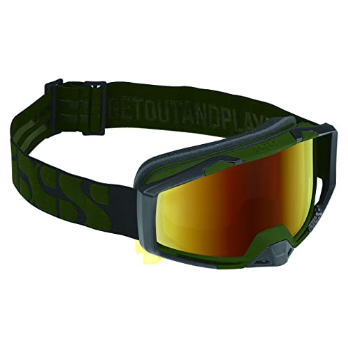 IXS Hack Goggles oliv/gold von IXS