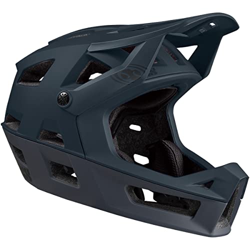 IXS Helm Trigger FF Marine ML (58-62 cm) Integralhelm für Mountainbike/E-Bike/BMX, SM (54-58cm) von IXS