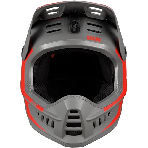 IXS Helmet Xact Evo Red-Graphite LXL (60-62 cm), rot von IXS